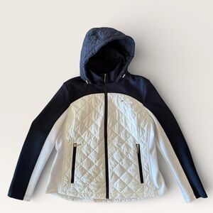 Tommy Hilfiger Cream and Black Jacket